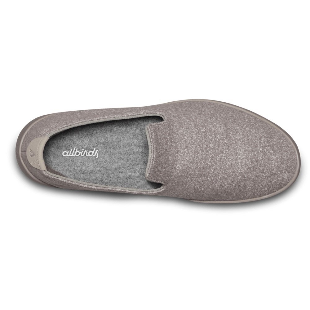 Allbirds Men\'s Wool Loungers - Slip-Ons Grey - BTC389057